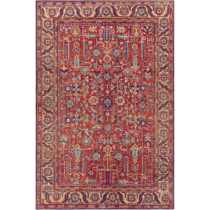 Leon Oriental Area Rug, Rectangle 107 x 168 cm
