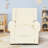Pismo Modern Chenille Swivel Rocker Recliner with Dual Positions-120922569