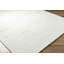 Tapis rectangulaire en laine touffeté à la main beige-293944475