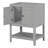 24" Bathroom Vanity Base Only, Soild Wood Frame, Bathroom Storage Cabinet With Doors And Open Shelf-101825132