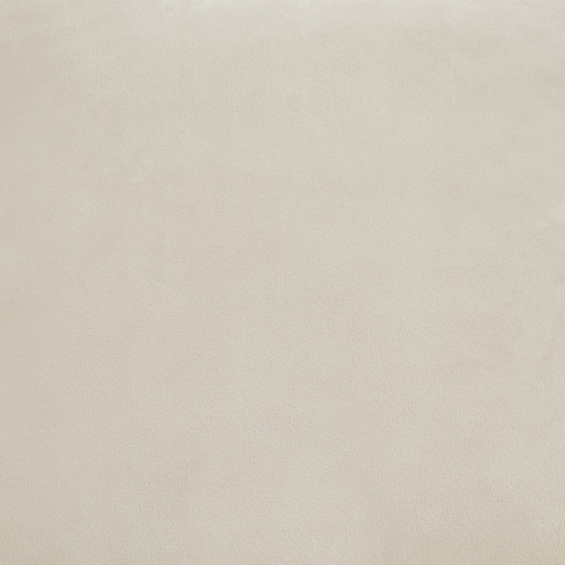 Canapé modulaire à accoudoirs carrés 60,5 po, canapé clous argent moderne, canapé profond, canapé rembourré en velours, Beige