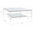 Genevieve Glass Top Single Coffee Table-426818709