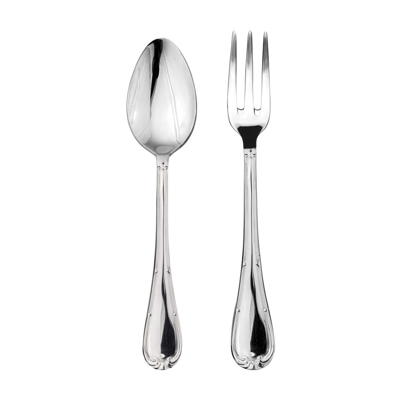 RAFFAELLO 2 Piece Stainless Steel Hostess Set