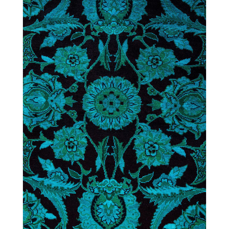 Overyed One-of-a-Kind Rectangle 4'2" X 6'3" Hand Knotted Area Rug