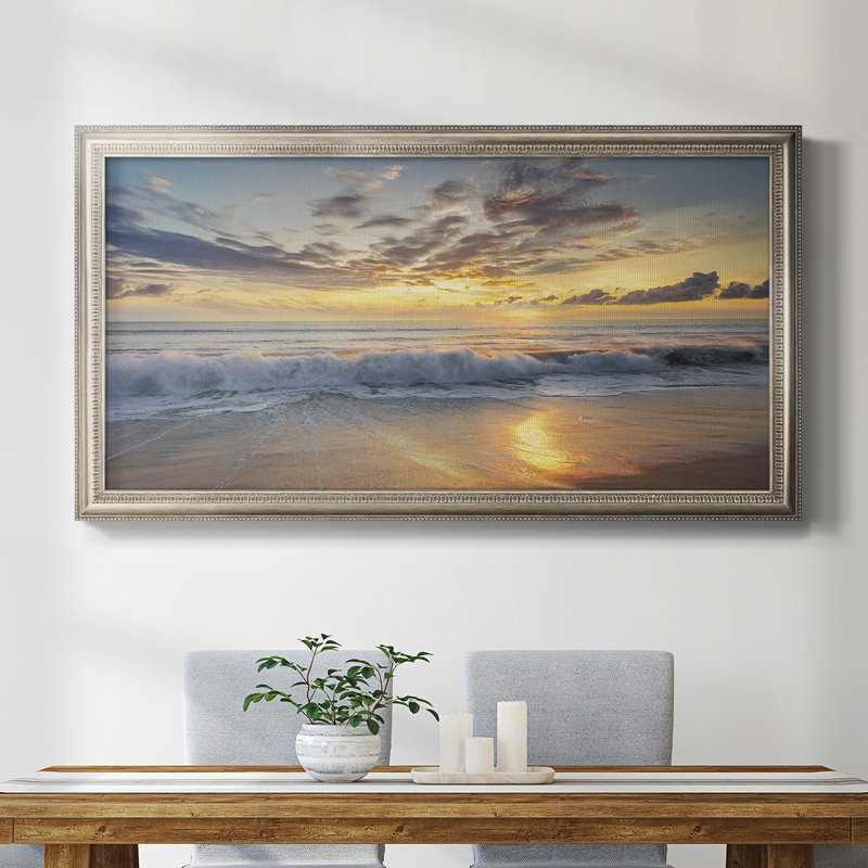 «Ewalt Azio Island», reproduction d'un seul cadre photo sur toile, H 25 po x l 45 po x P 2,5 po