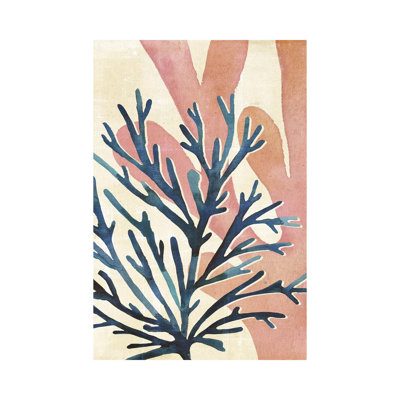 Chromatic Sea Tangle I 1 Piece Wrapped Canvas Wall Art