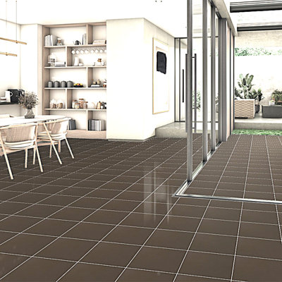 True Story Polished 12'' W x 12'' L Porcelain Throughbody Singular Tile