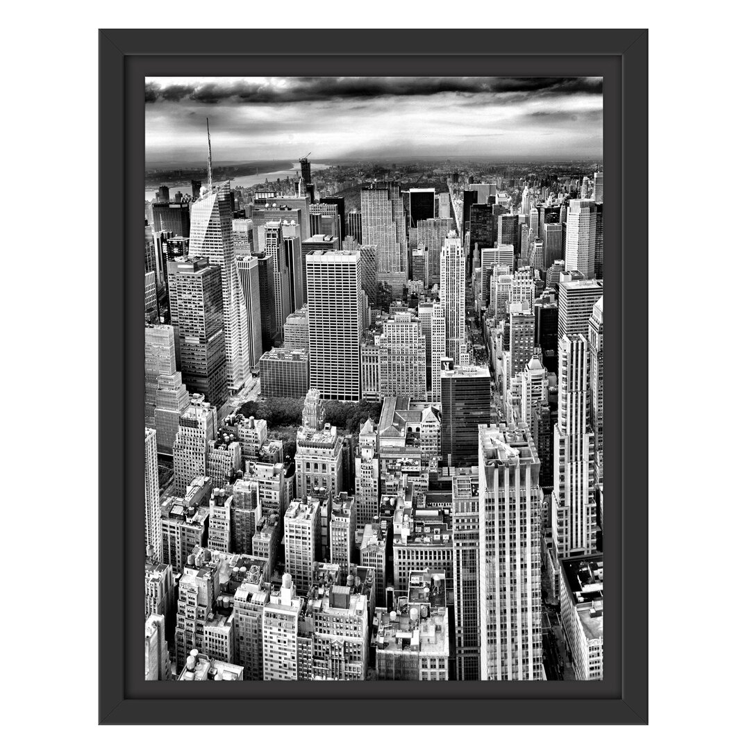 Gerahmtes Wandbild New York Skyline und