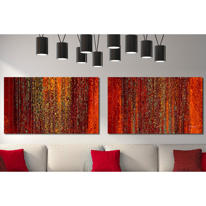 The Lord Pleades for Me Lamentations 3: 58 - Ensemble de 2 reproductions d'art graphique sur toile