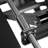 Waggz Step-low Black Electric Dog Grooming Table