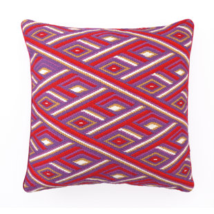 Coussin décoratif en lin Marcella Bargello