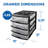 Plastic / Acrylic Desk Organizer