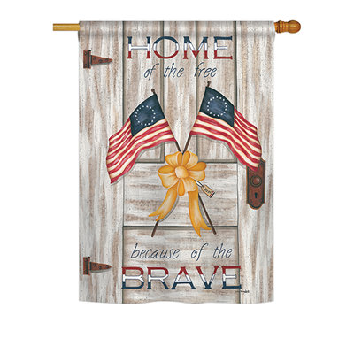 Saer Double Sided Polyester Garden Flag