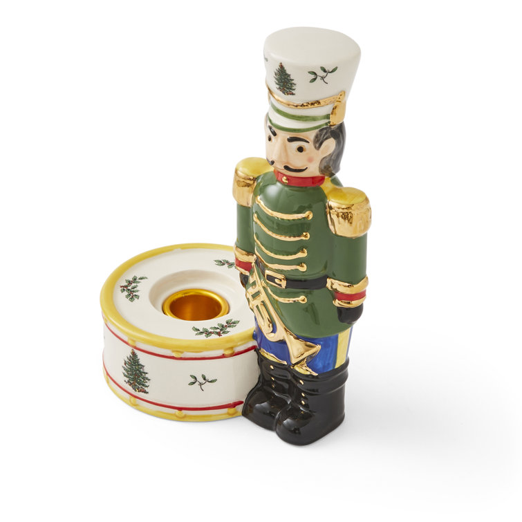 Spode, Christmas Tree - Nutcracker Candle Holder