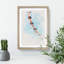 Ferris Wheel Watercolour - Picture Frame Graphic Art-56923650-56923651