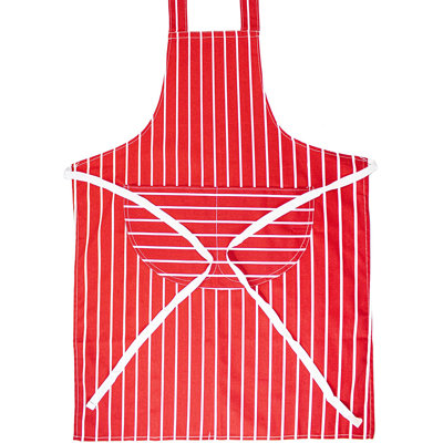 Striped Cotton Bib Apron