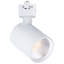 8 Watt LED Track Head 2700K/3000K/3500K/4000K/5000K CCT Selectable Dim to Warm J Style 48 Degree Beam Angle 120 Volt White Round-1704657168