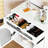 Sideboard Buffet Cabinet With Drawers,31.5'' Modern Kitchen Storage Cabinet With Adjustable Shelves And Acrylic Doors,Suitable For Kitchen And Dining Room-10574176
