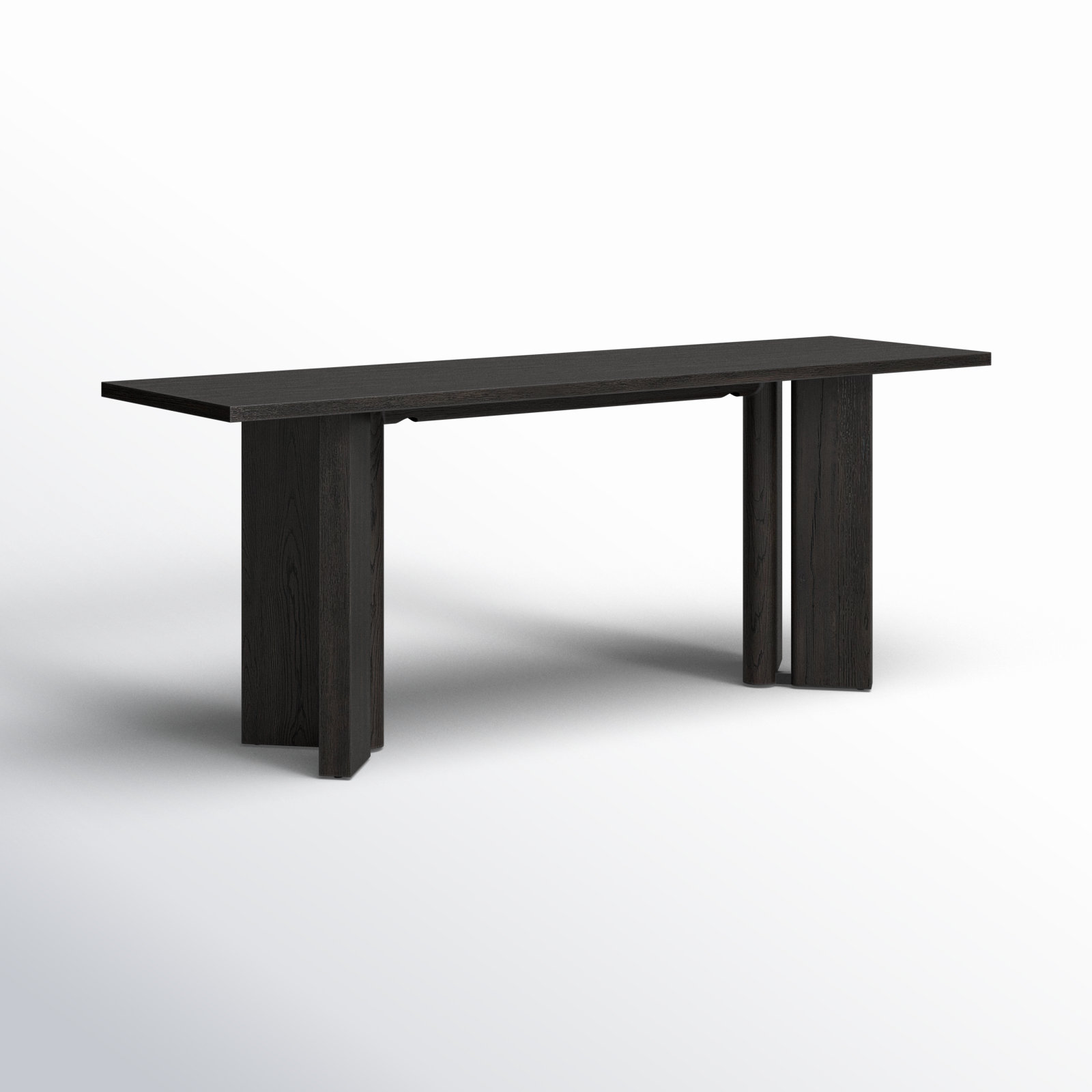 Olly 78'' Console Table, Black