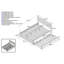 Lit plateforme en bois de qualité supérieure avec pied de lit et lit gigogne Jaqson-49622940-101270472