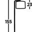 155cm Antique Gold Floor Lamp