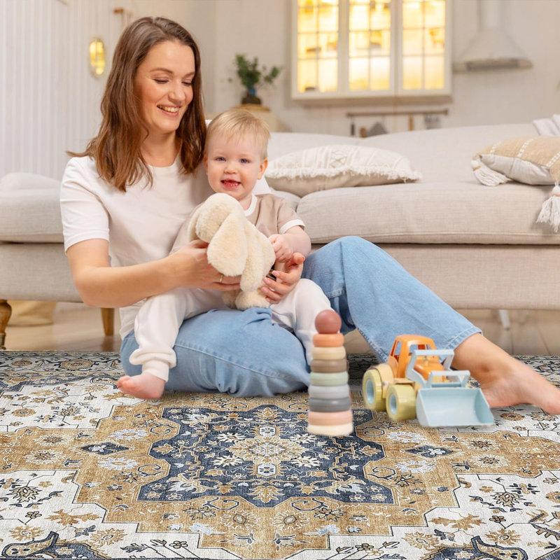 Tapis de salon lavables 10 x 13