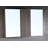 Ludington 48'' W 31.5'' H Surface Frameless Medicine Cabinet with Mirror and 1 Fixed Shelf