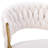 Kristyn Upholstered Counter Stool with Metal Frame-1947774181