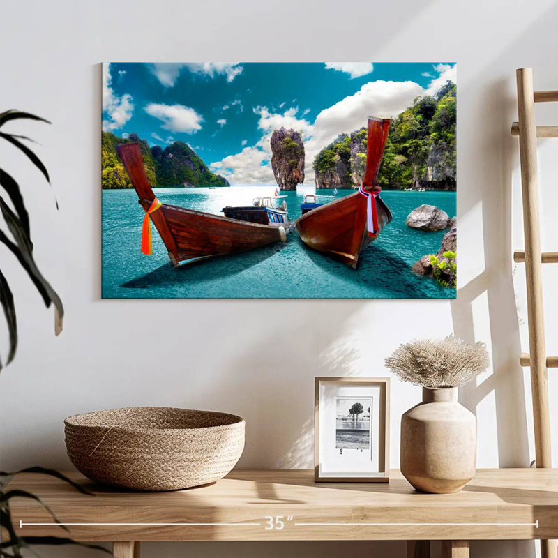 Bateaux Mehar à phuket, H 16 po x l 24 po