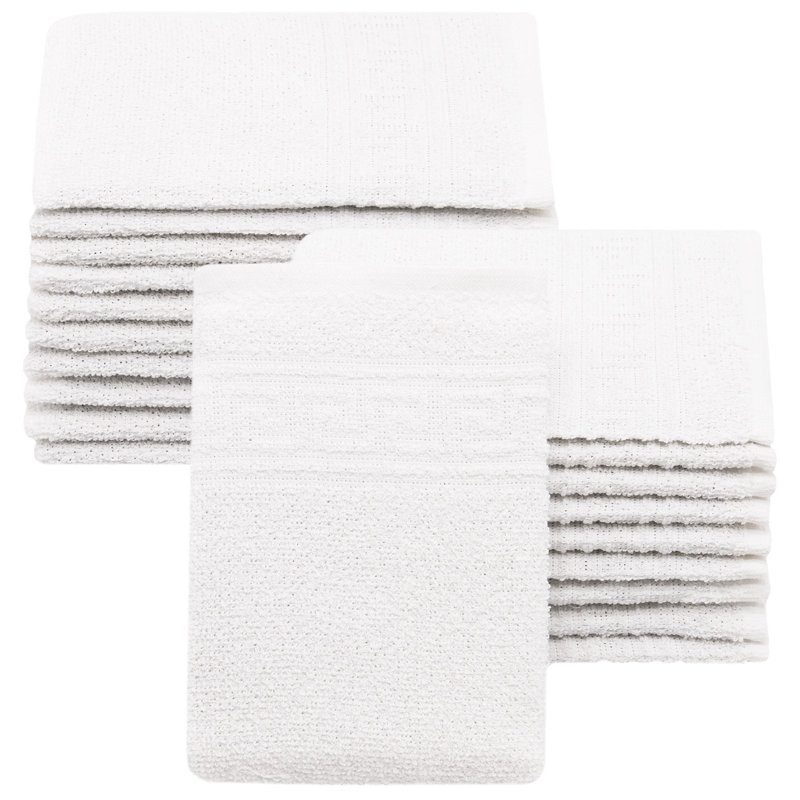 Lightweight Washcloth, White