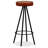 Bar Set Solid Reclaimed Wood Table Stool Bistro Seating-620017735