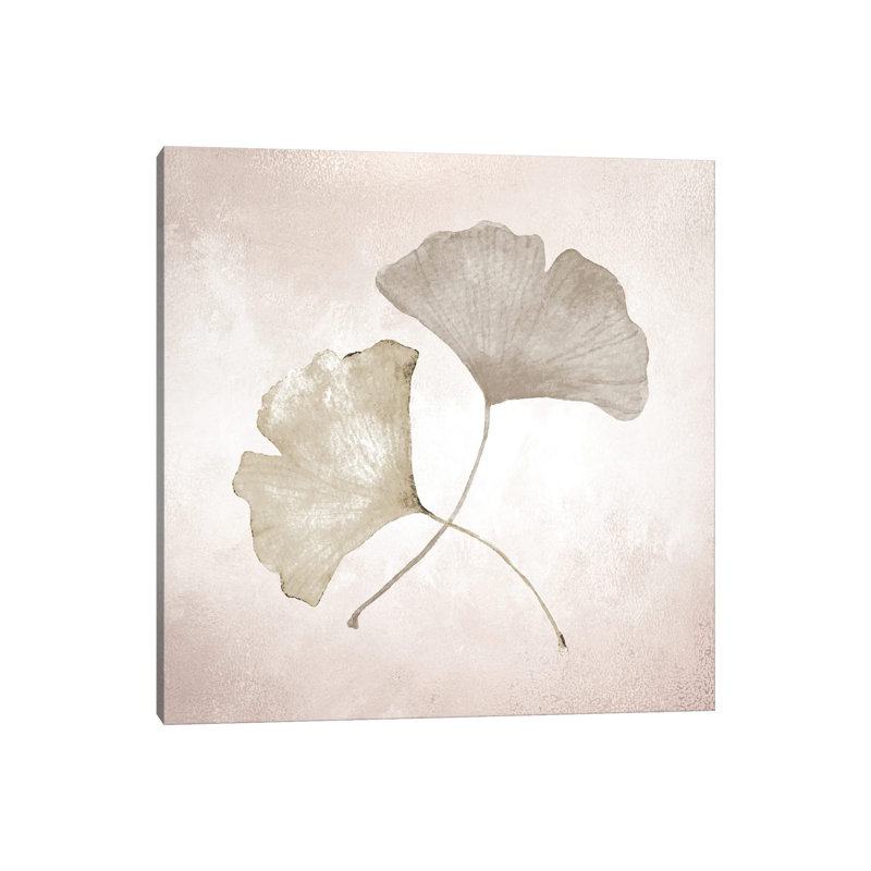 Ginkgo I 1 Piece Wrapped Canvas Wall Art, 93.98 cm H x 93.98 cm W x 1.91 cm D