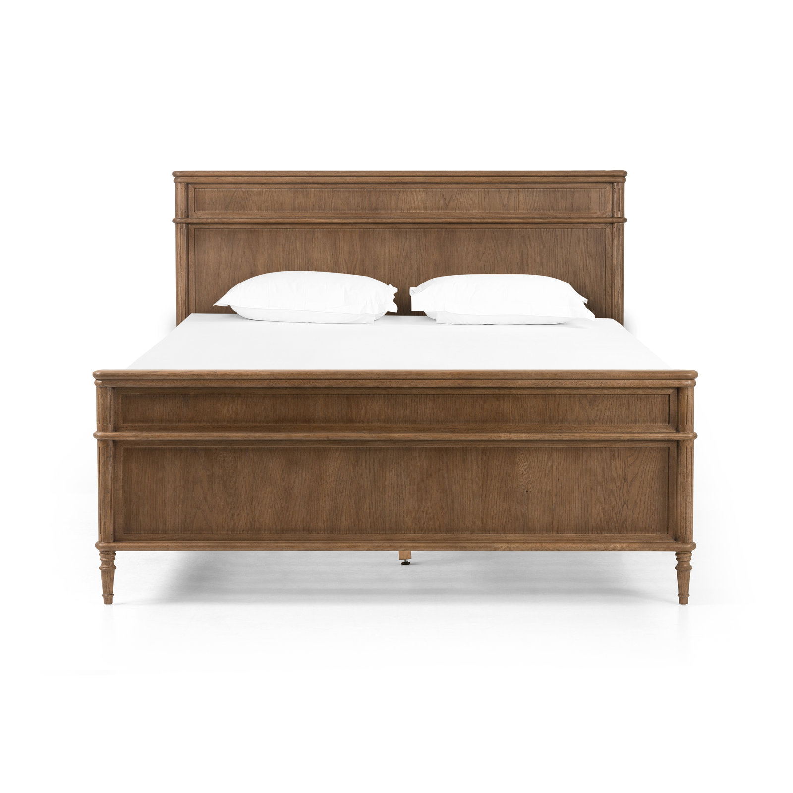 Susie Solid Wood Bed, Queen, Toasted Oak