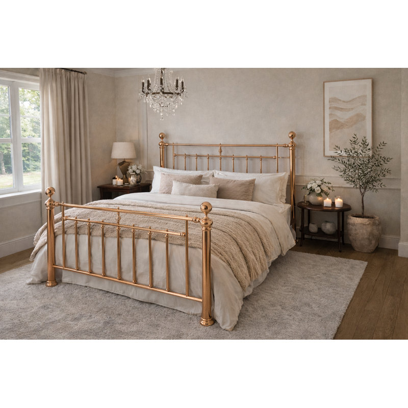 Alexander Solid Wood Bed, Kingsize (5')