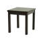 Ensemble de tables basses de couleur espresso 3 pièces avec tables basses classiques et tables de bout 2X