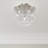 Slifer Crystal Flush Mount