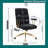 Modern Adjustable Office Chair With Padded Arms, 26.25" W x 26.5" D x 39.75"-42.5" H-1579278776