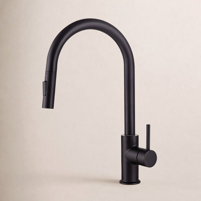 Circular Pull-Down Kitchen Faucet