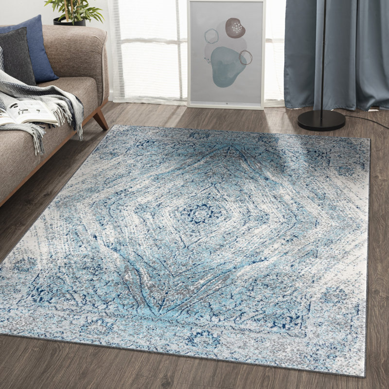 Luxe Weavers Pancras Collection Oriental Abstract Area Rug, 62" W x 86" L
