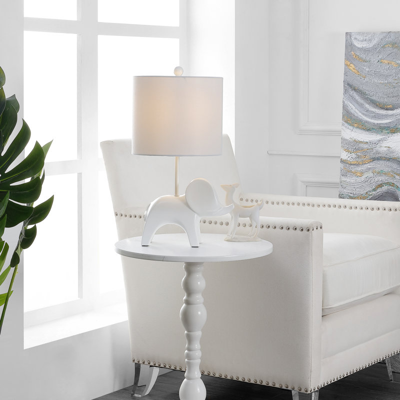 Lampe de table 20 po Dalton, Blanc