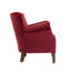 Velour Upholstered Armchair-1187404972