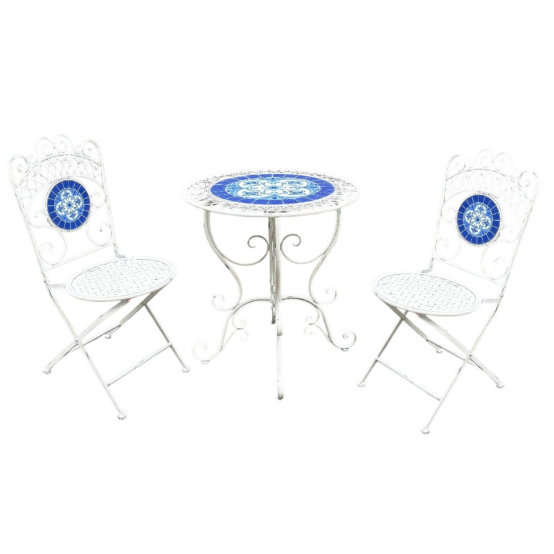 Ensemble bistro trois pièces Écusson