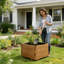 Boîte à fleurs en bois 23,6 po-122764510