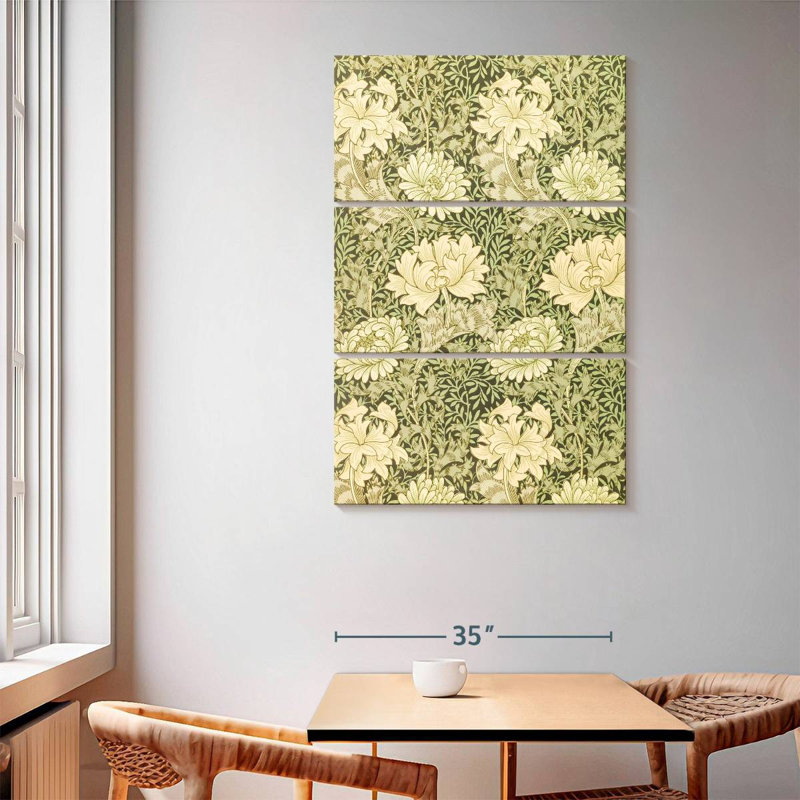 Chrysanthème Kerner 1877, H 65 po x l 42 po