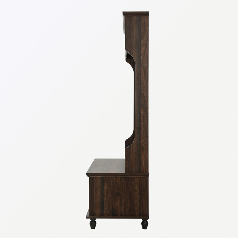 Hall Tree 39.75'' Wide with Bench