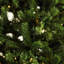 Arbre de Noël de 6 pi avec 1000 pointes de branches, lumières, base en métal pliable, charnières artificielles, matériau pour sapin à charnières, matériau, crée une ambiance festive