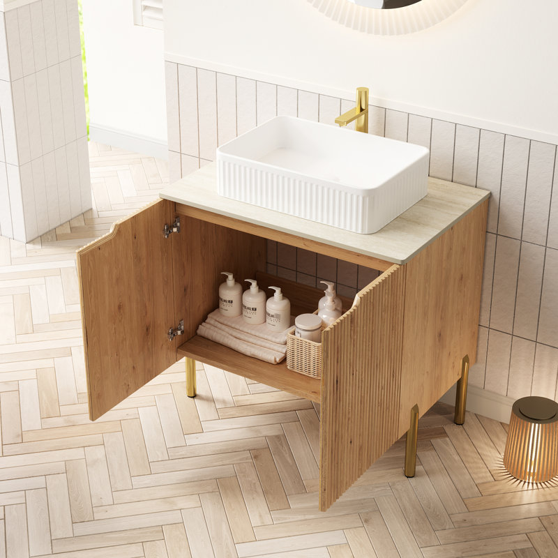 Freestanding Standard Free Standing Single Double With Stone Top
