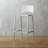Counter Stool with Steel Frame-1387310367