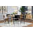 Upholstered Counter Stool with Metal Frame-1901189236