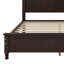 Structure de lit plateforme, lit plateforme de style rétro avec support en lattes de bois-1387452022-1387452016